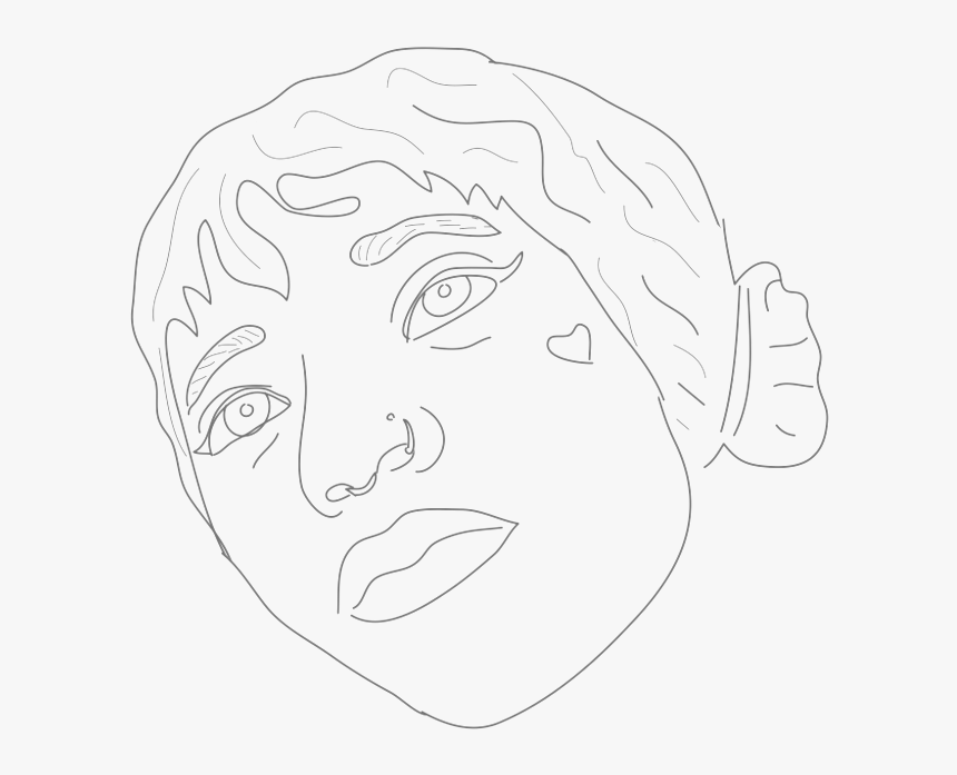 Aida Riddle - Sketch, HD Png Download