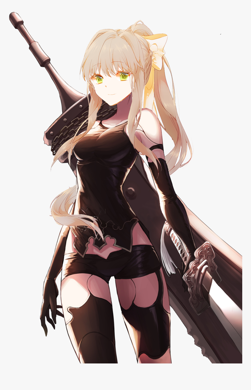 A2 Nier Short Hair, HD Png Download