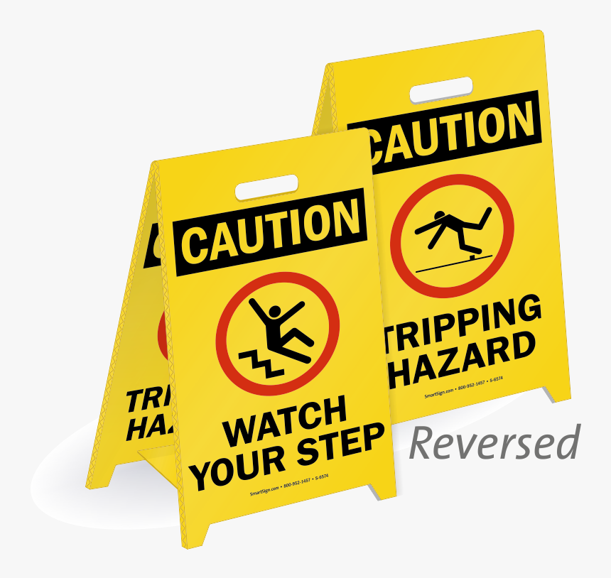 Watch Your Step, Adhesive Signs And Labels, 5 Labels - Sign, HD Png Download
