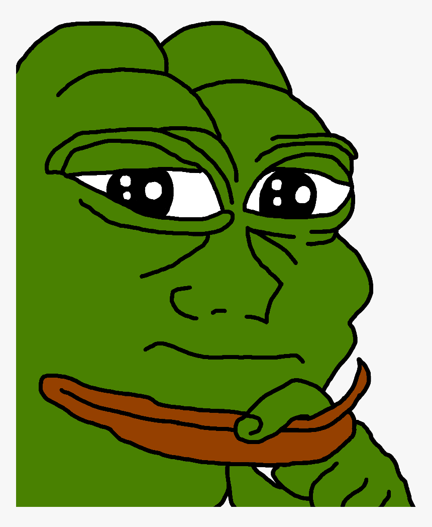 Smug Pepe Transparent, HD Png Download