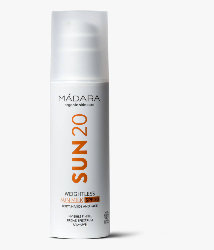 Sun 20 Weightless Sun Milk Spf - Lotion, HD Png Download