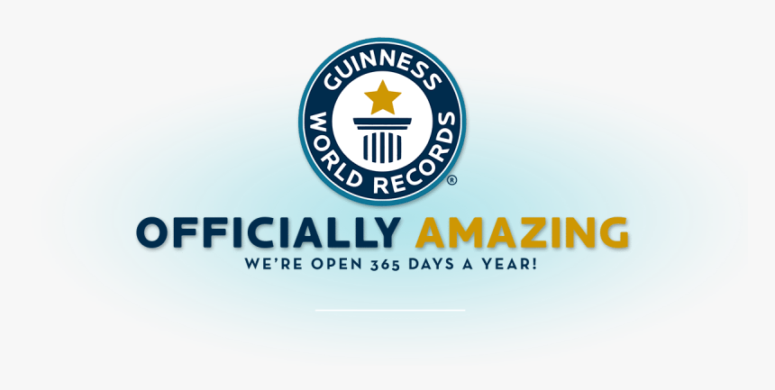 Hollywood Gwr Tagline1 - Guinness World Records, HD Png Download