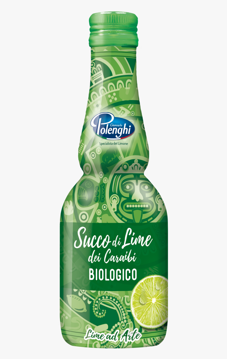 Caraffina Organic Caribbean Lime Juice - Glass Bottle, HD Png Download