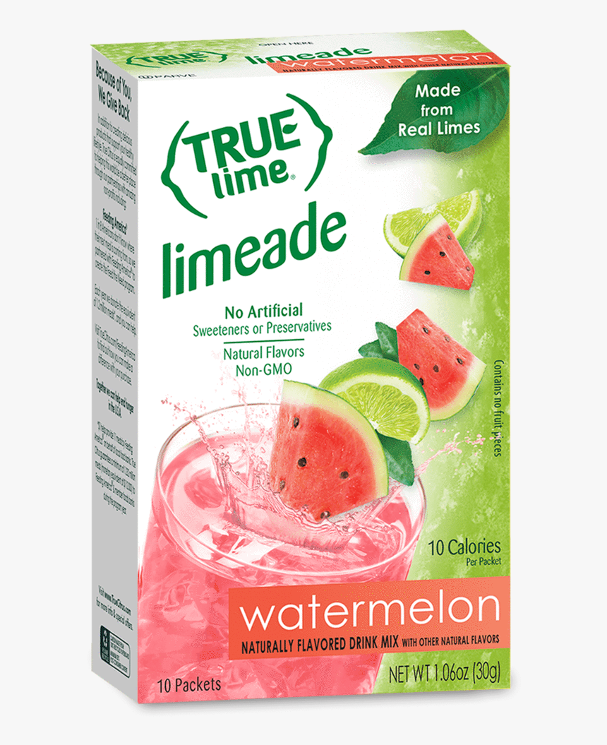 True Lime Watermelon Limeade, HD Png Download