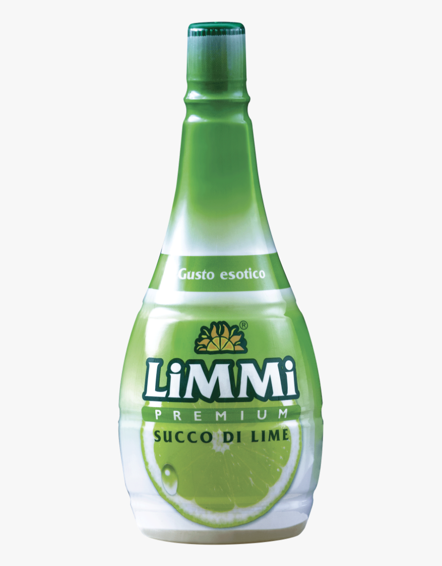 Lime Juice Limmi Premium - Glass Bottle, HD Png Download