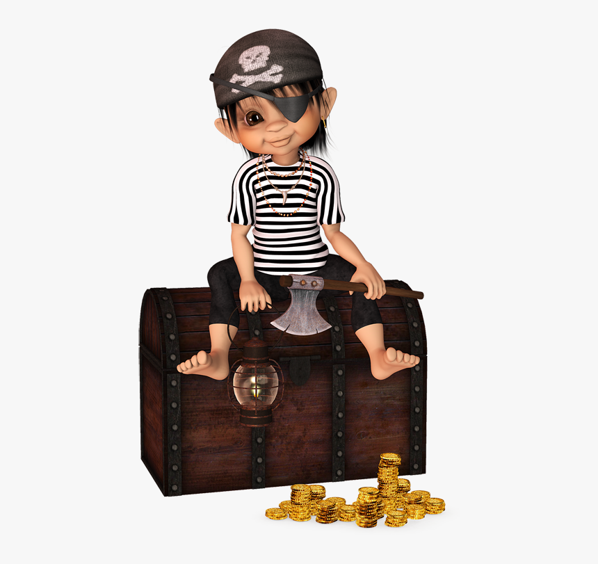 Sentado En Baul, HD Png Download