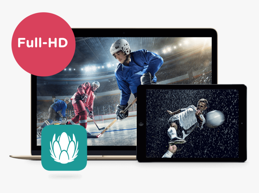 Live Tv Offer From Upc , Png Download - Ice Hockey Player Hd, Transparent Png