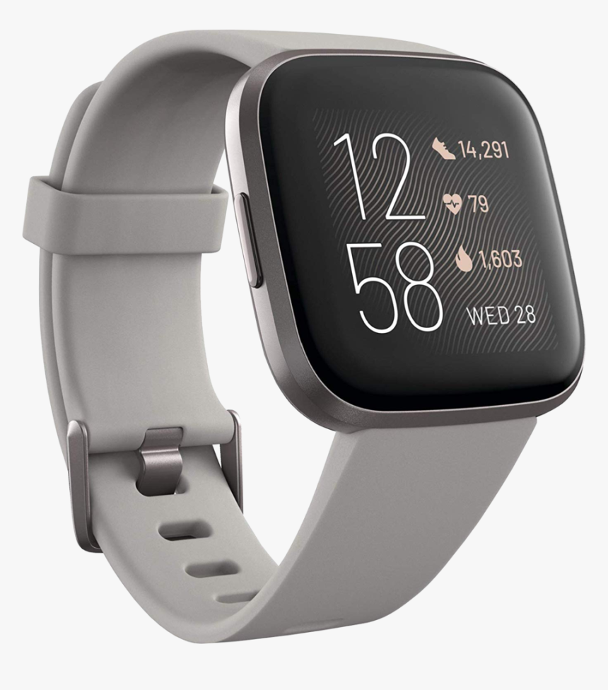 Fitbit Versa 2 Gray, HD Png Download