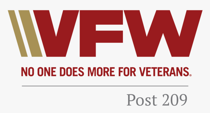 Post - Tagline - Logo Full - Color 209 - Veterans Of Foreign Wars, HD Png Download