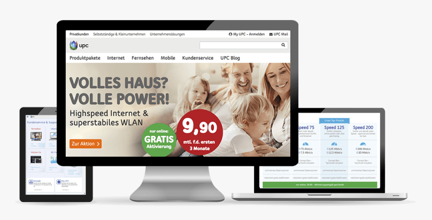 Upc Volle Power, HD Png Download