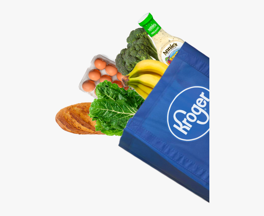Kroger Clicklist Food Bag Cutout - Walmart Bag Png, Transparent Png