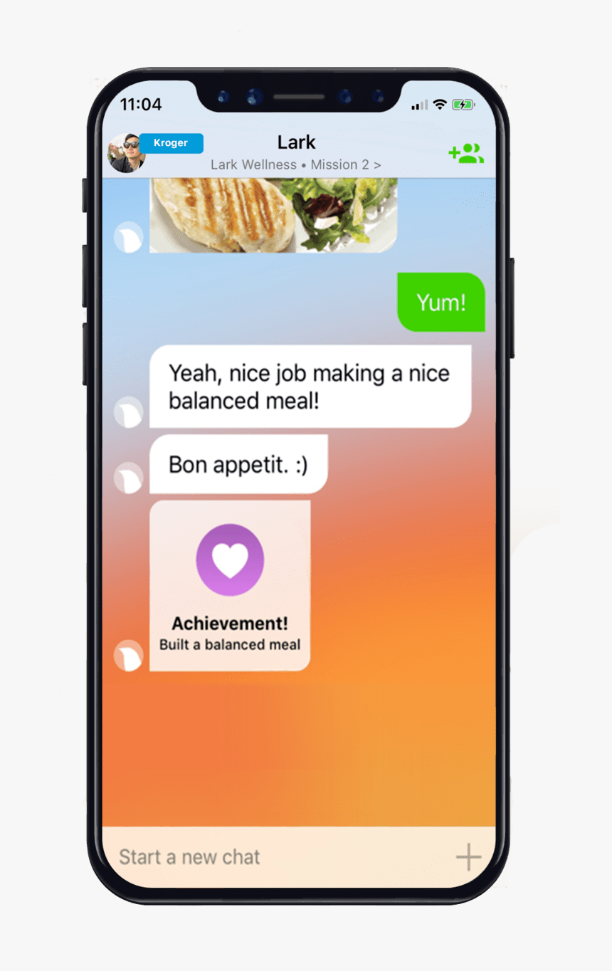 Lark Employers Helps Healthpartners Monitor Their Diabetes - Smartphone, HD Png Download