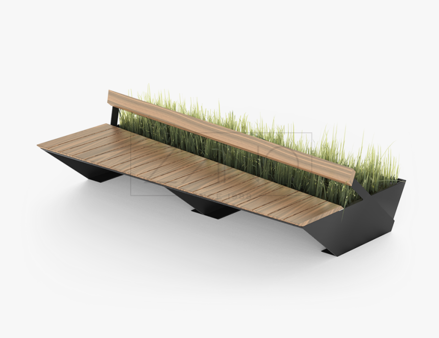 Penrose Modular Stylish Urban Bench - Bench Modern, HD Png Download