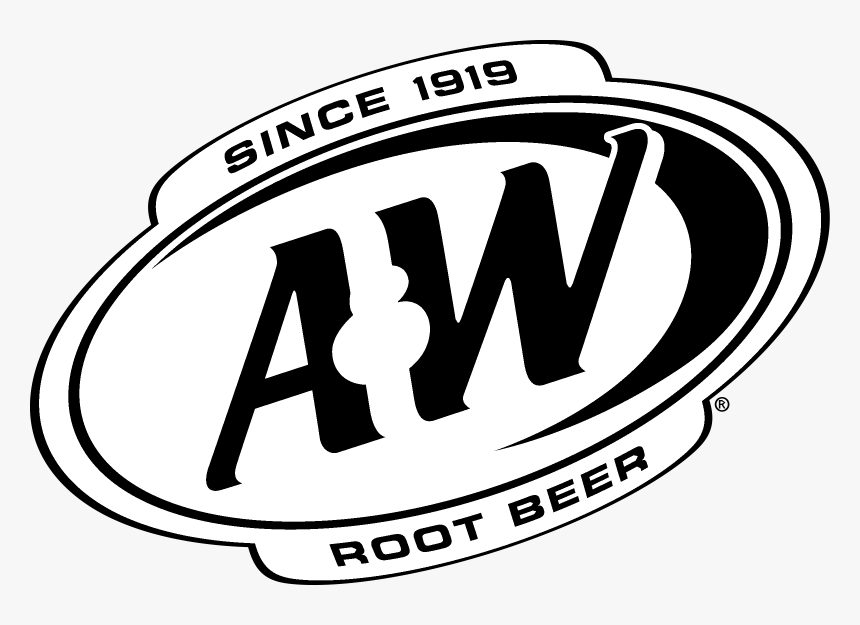 A&w Root Beer Logo Black And White - A&w Root Beer Logo Vector, HD Png Download