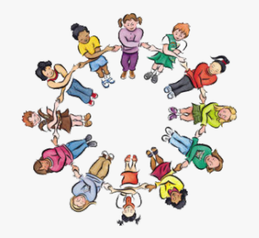 Students In A Circle, HD Png Download