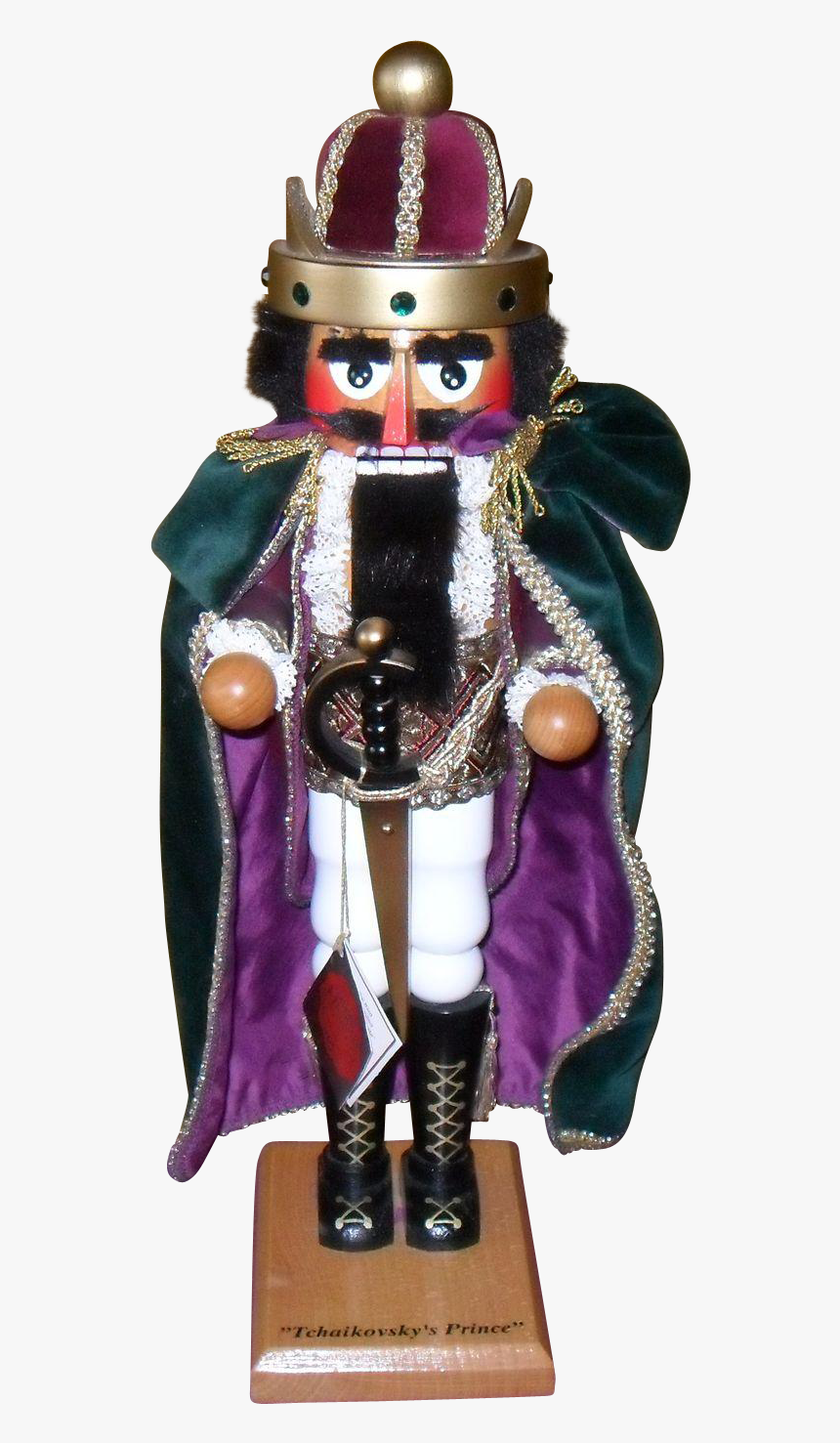 Purple Wood Nutcracker, HD Png Download
