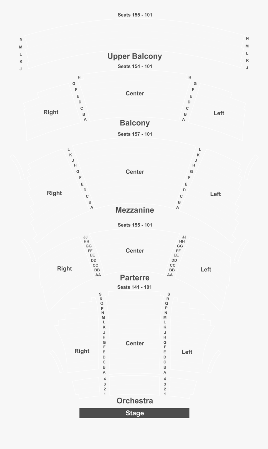 Ballet Svg Nutcracker Long Center Seating Chart Zone 13 Austin Tx, HD Png Download