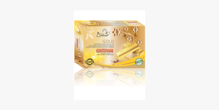 Glint Gold Facial Kit - Illustration, HD Png Download