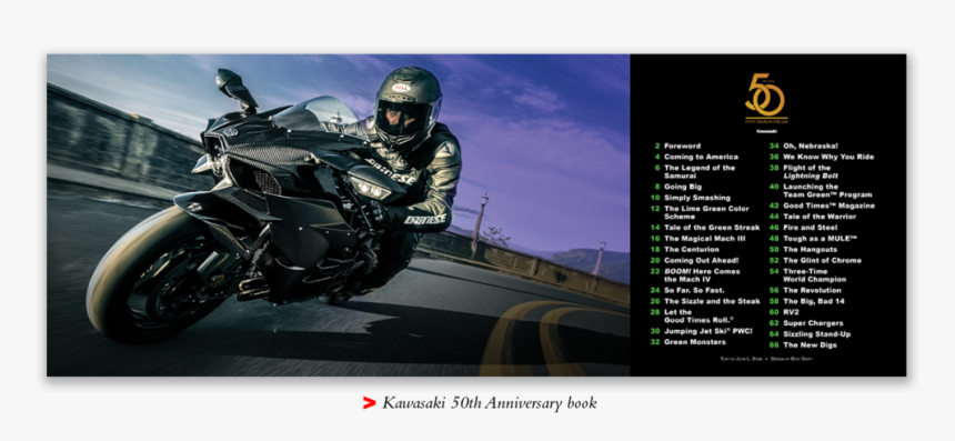 Kawasaki 50th 002 - Motorcycle, HD Png Download