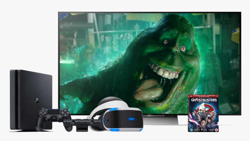 Playstation Vr , Png Download - Slimer Ghostbusters 2016, Transparent Png