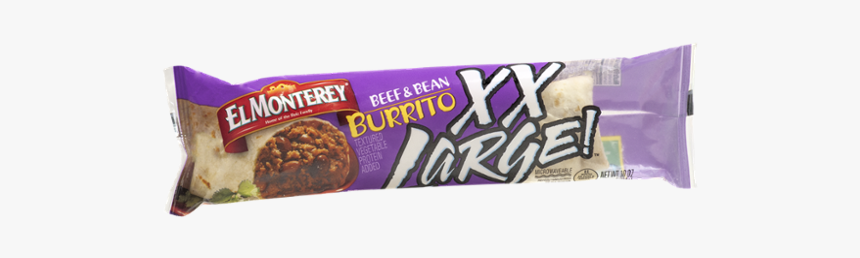 El Monterey Burrito Xxl Beef Bean, HD Png Download