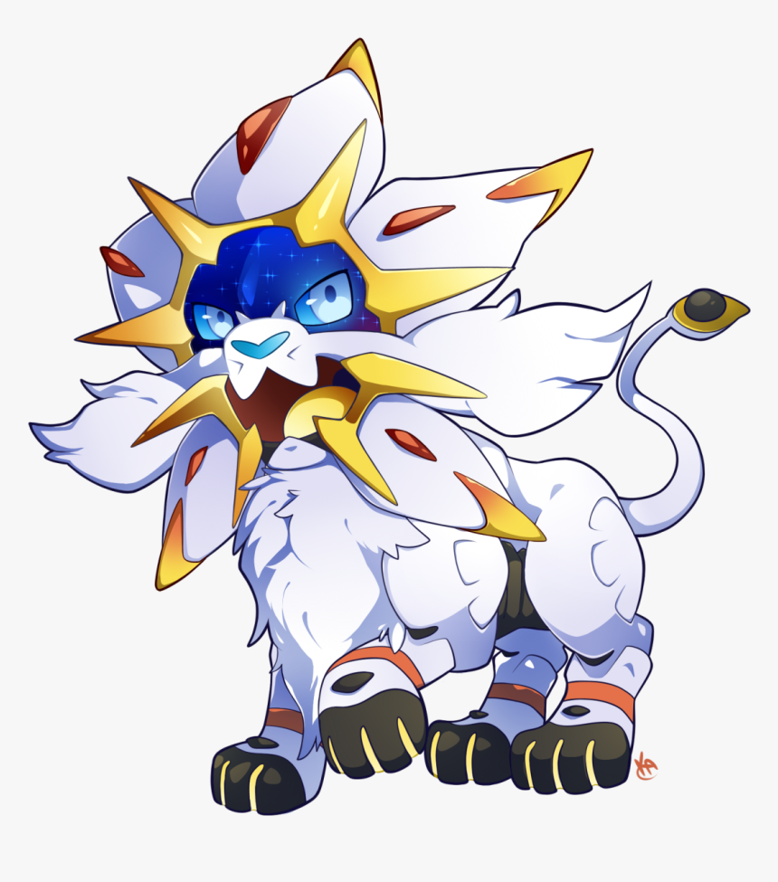 “little Sun Lion~ ” - Solgaleo Chibi, HD Png Download