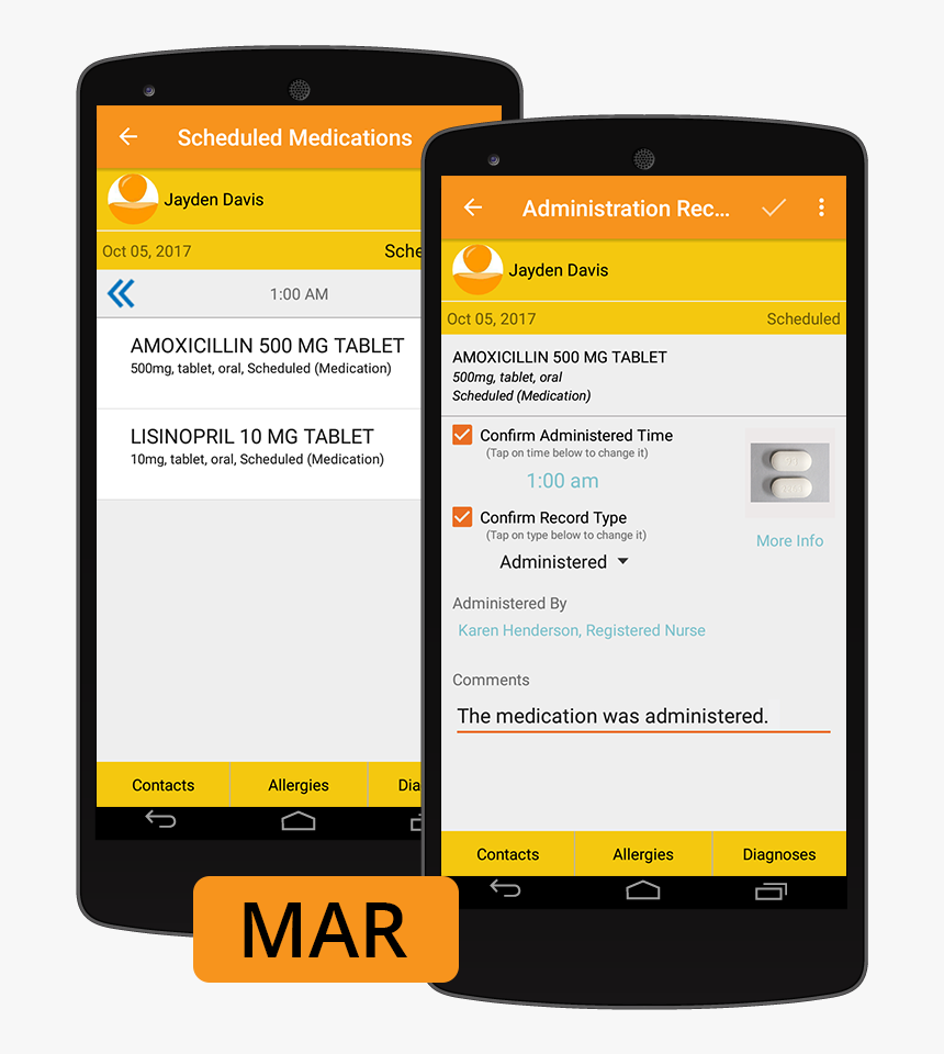 Medication Administration Png - Medication Administration Record App, Transparent Png