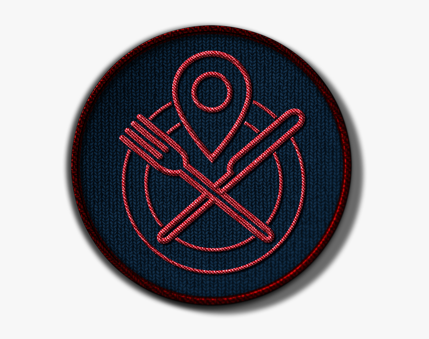 Pinpoint Patch - Circle, HD Png Download