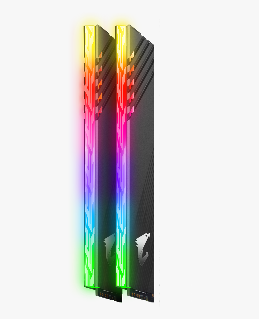 Gigabyte Aorus Rgb Dimm 288-pin Pc4-25600 Non-ecc Ddr4, HD Png Download