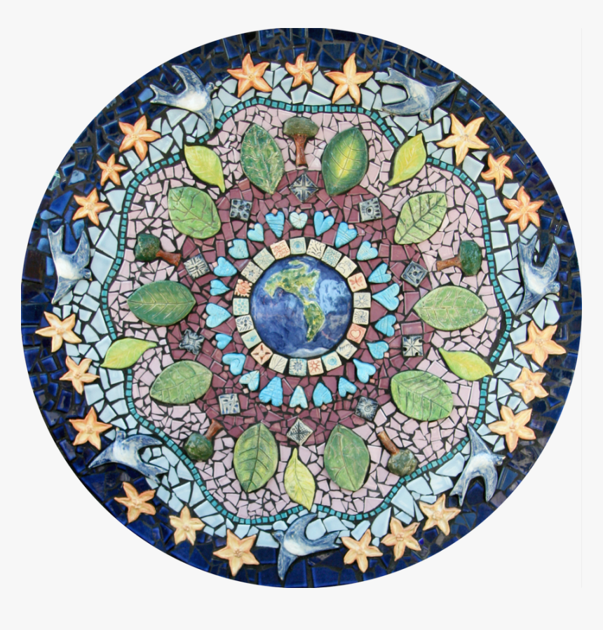 Salem Peace Mosaic Mandala Lr, HD Png Download