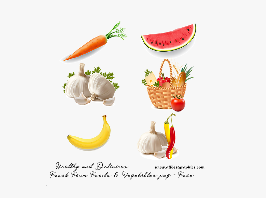 Vegetables Basket Png Logo, Transparent Png