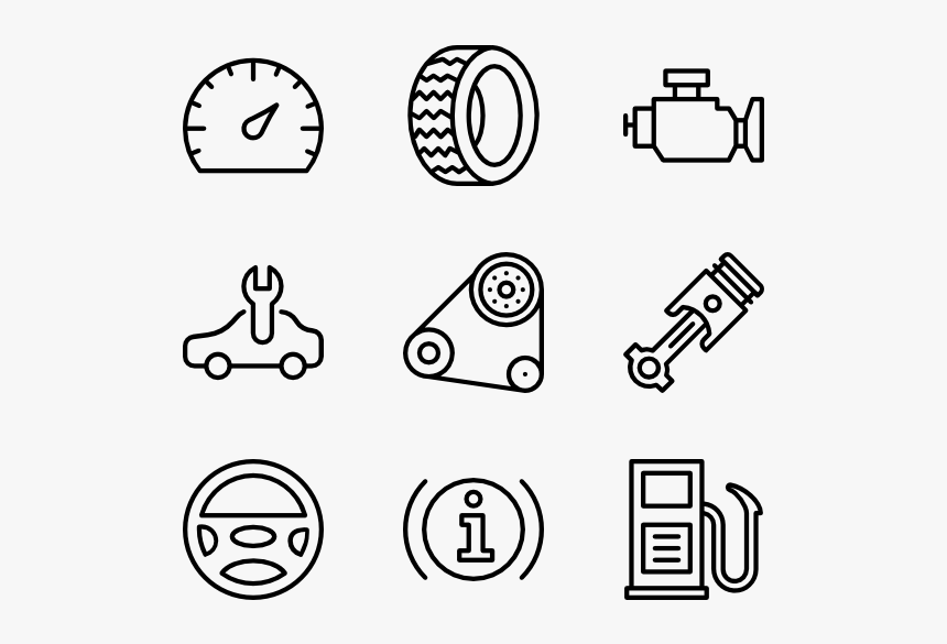 Free Car Parts Clipart Clip Art Royalty Free 20 Car - Earthquake Icon Vector, HD Png Download