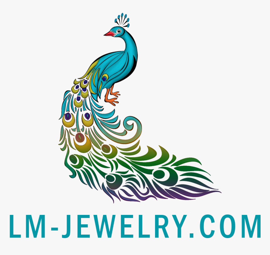 Labradorite Moonstone Jewelley - Peacock Art Png, Transparent Png