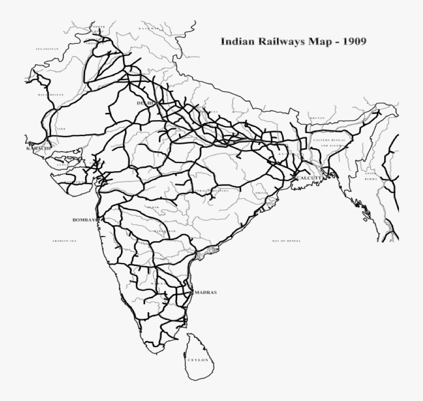 Map - Line Art, HD Png Download