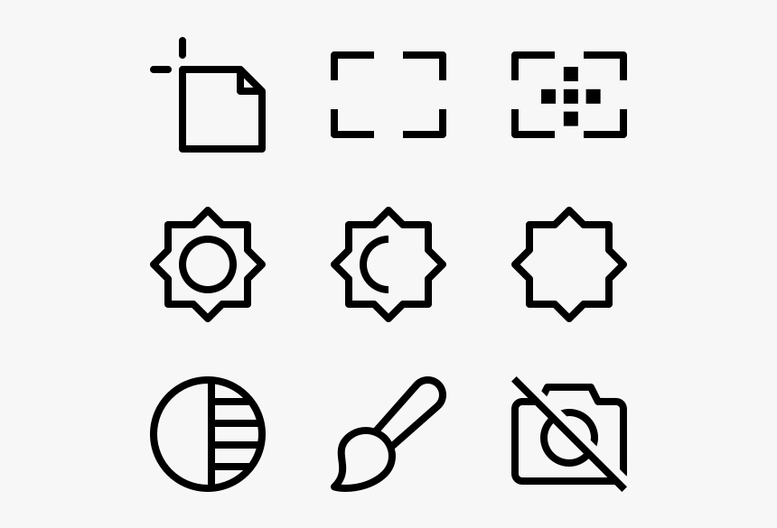 Black-and-white, HD Png Download