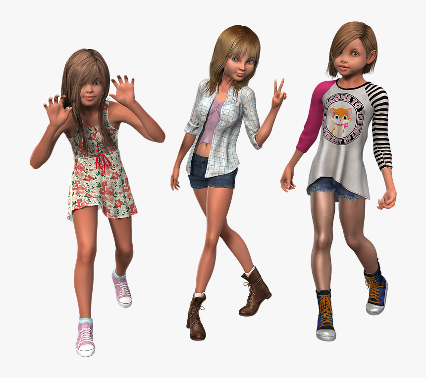 Girl, HD Png Download