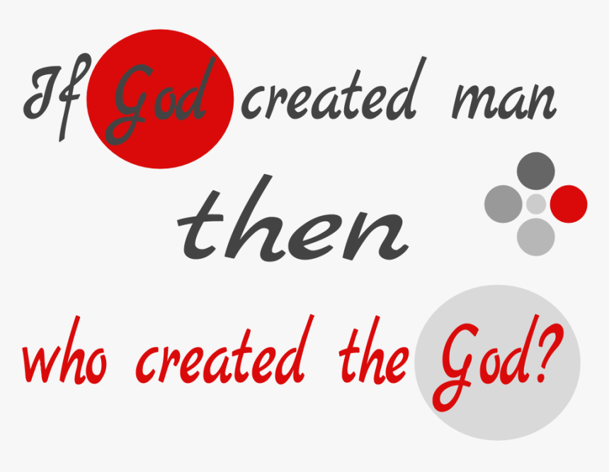 Who Created God - Calligraphy, HD Png Download