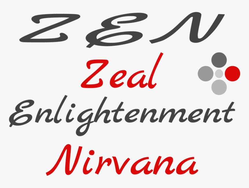 Zen - Calligraphy, HD Png Download