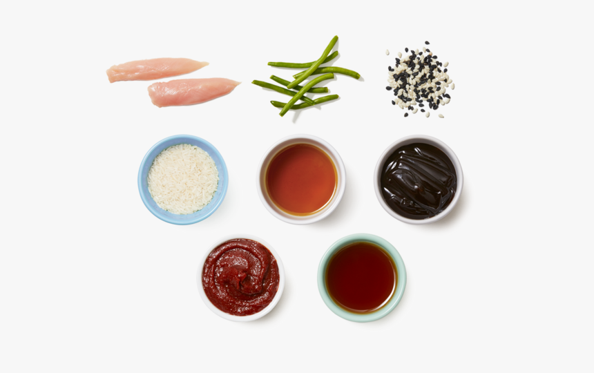 Honey Sesame Chicken & Green Beans With Korean Spiced - Vegetable, HD Png Download