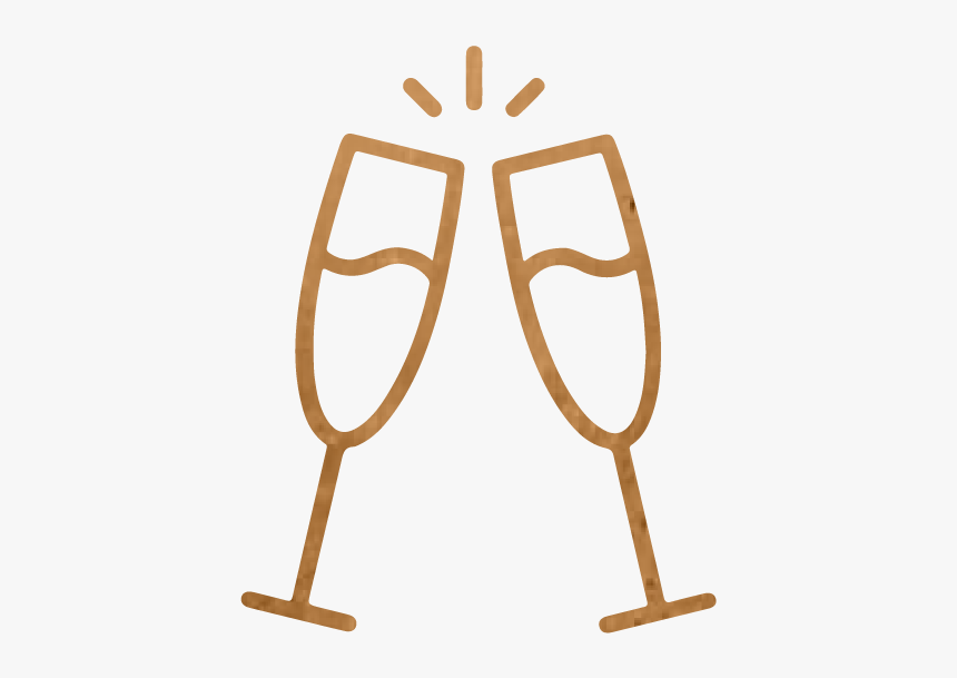 Champagne Glass Icon Png, Transparent Png