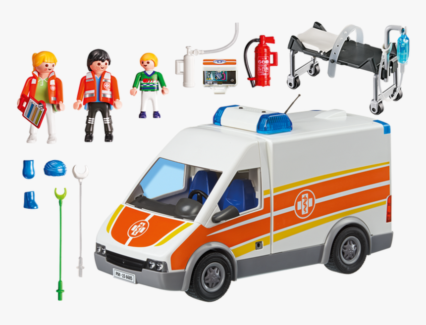 playmobil hospital ambulance