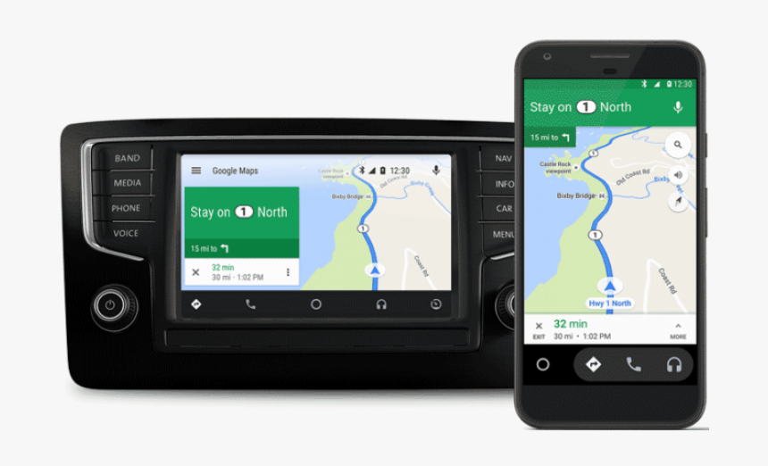 Free Android Auto, HD Png Download