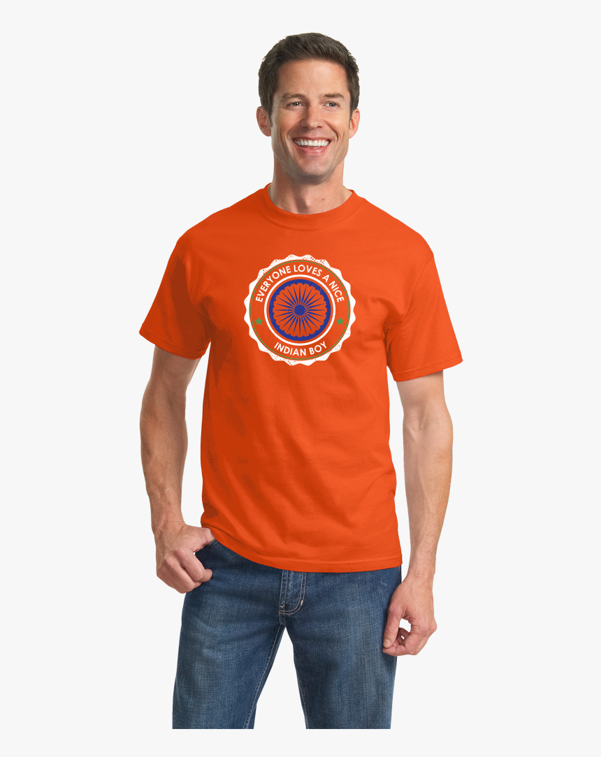 Green T Shirt Model, HD Png Download