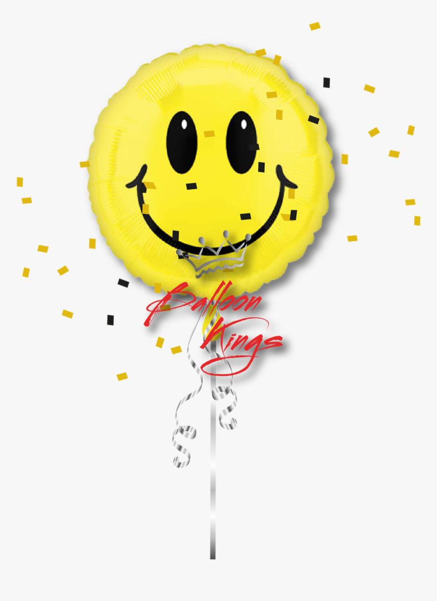 Smiley Face - Smiley Face Balloon Transparent, HD Png Download