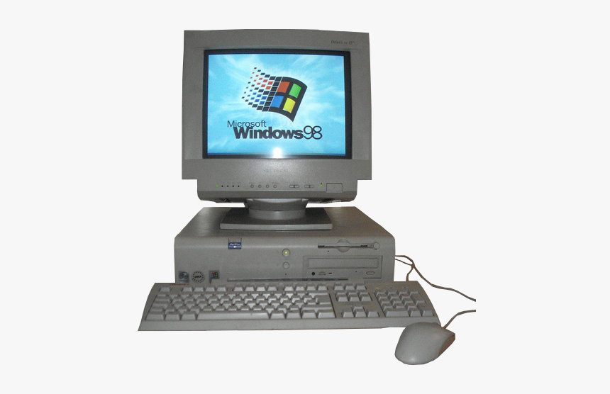 Thumb Image - Windows 98 Computer Png, Transparent Png , Transparent ...