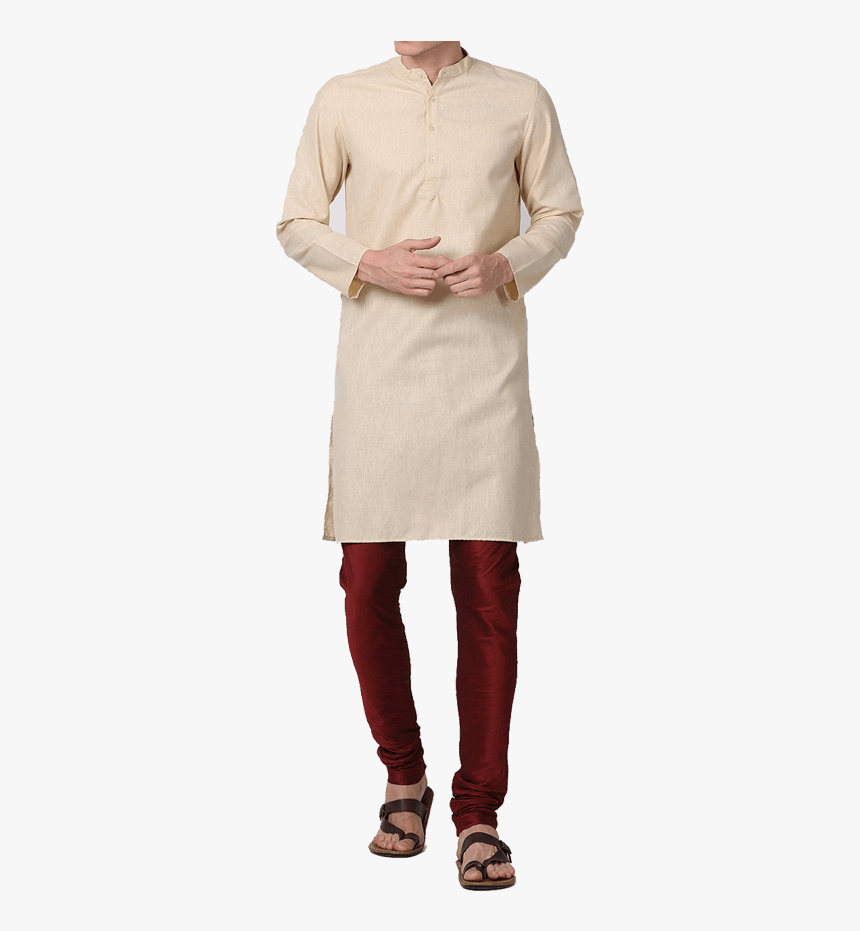Small Mandarin Collar Kurta - Overcoat, HD Png Download