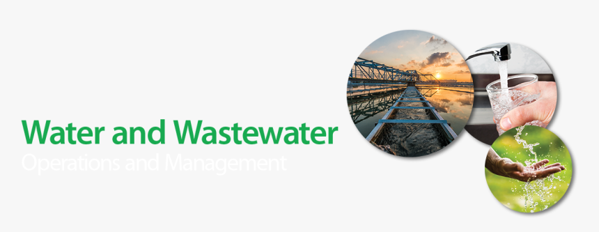 Water And Wastewater Operations And Management - Graphic Design, HD Png Download