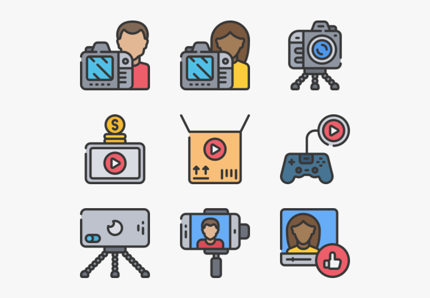 Video Camera Icon Packs - Icon, HD Png Download