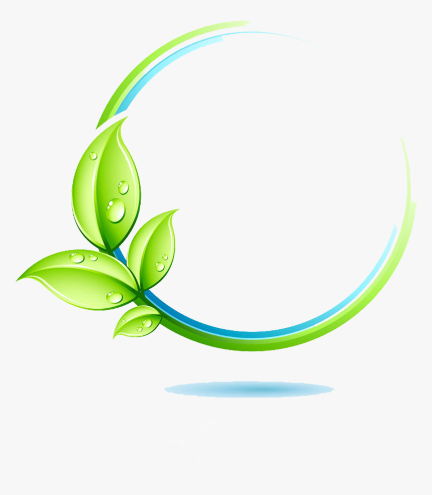 Green Leaves Border Png - Green Leaves Logo Png, Transparent Png