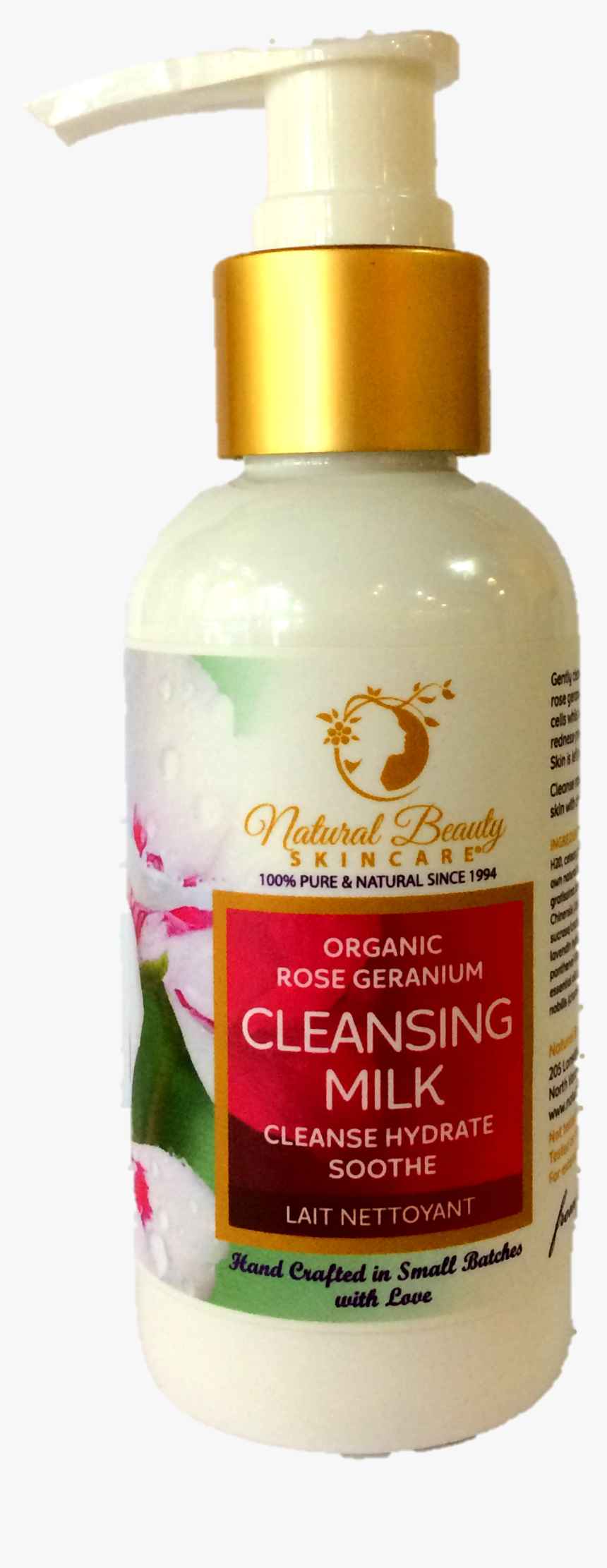 Rose Geranium Cleansing Milk - Liquid Hand Soap, HD Png Download